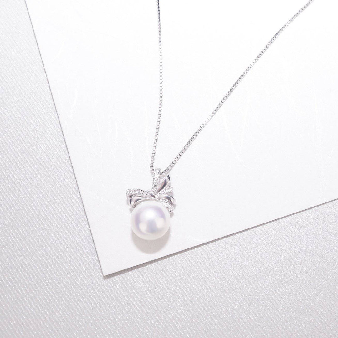 Elegant Freshwater Pearl Necklace WN00028 - PEARLY LUSTRE