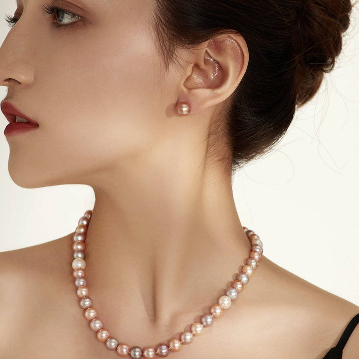 Top Lustre Candy Freshwater Pearl Necklace WN00035 - PEARLY LUSTRE