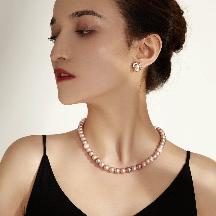 Top Lustre Candy Freshwater Pearl Necklace WN00035 - PEARLY LUSTRE