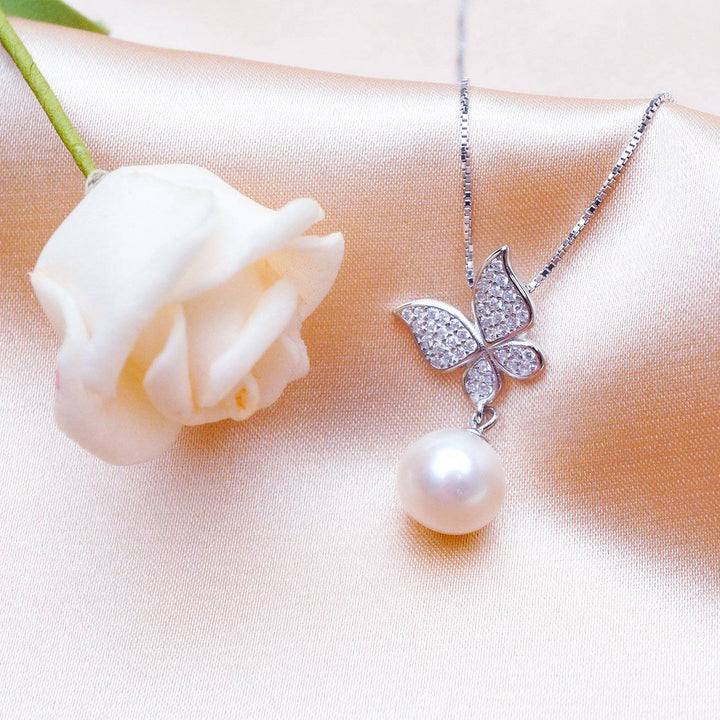 Garden City Freshwater Pearl Necklace WN00074 | Elegant Collection - PEARLY LUSTRE