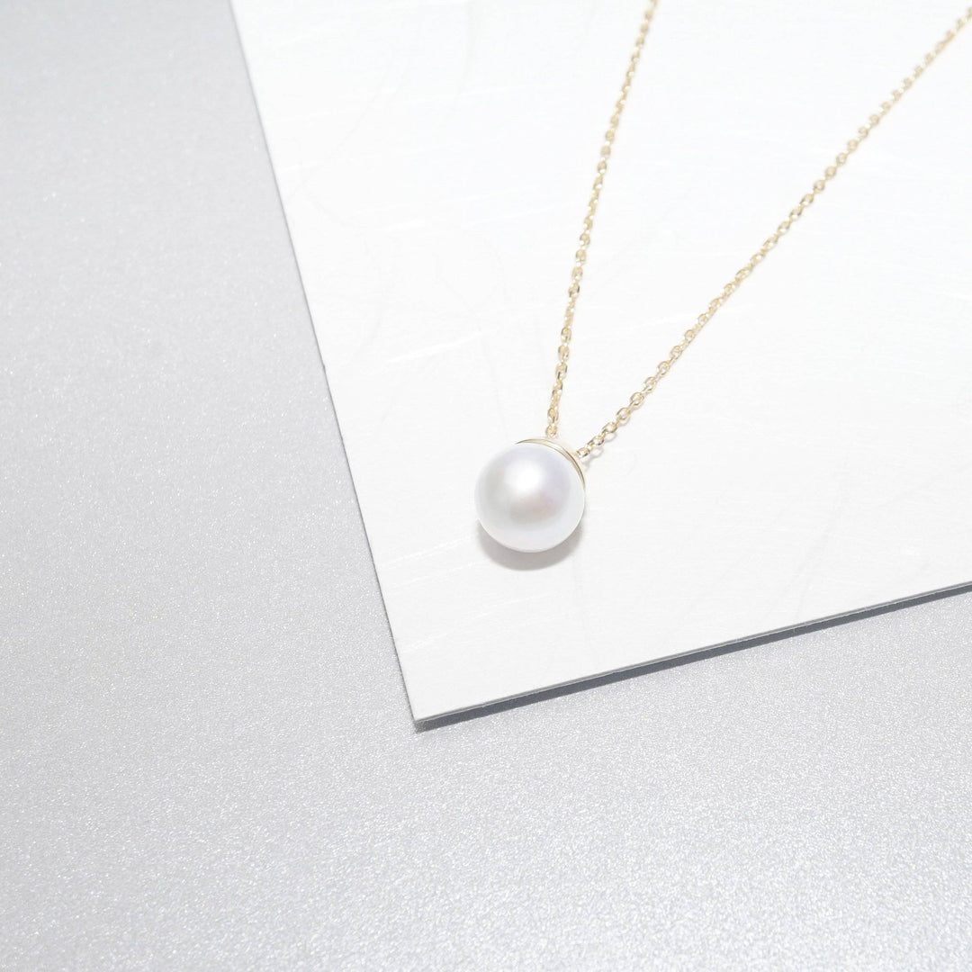 Elegant Freshwater Pearl Necklace WN00098 - PEARLY LUSTRE