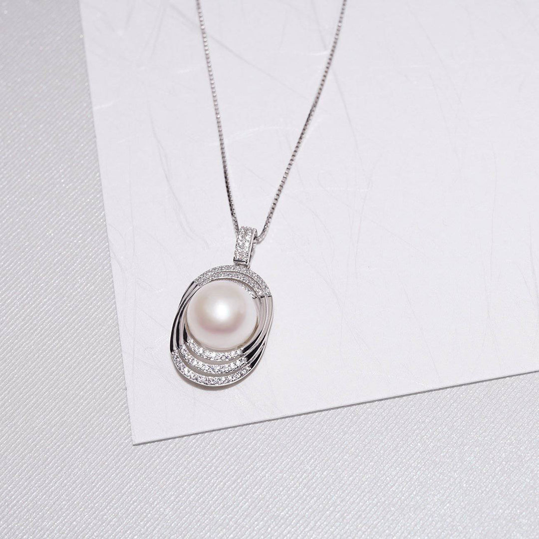Elegant Freshwater Pearl Necklace WN00185 - PEARLY LUSTRE