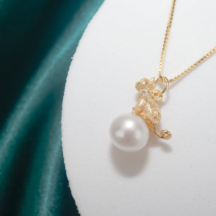 New Yorker Freshwater Pearl Necklace WN00036 - PEARLY LUSTRE
