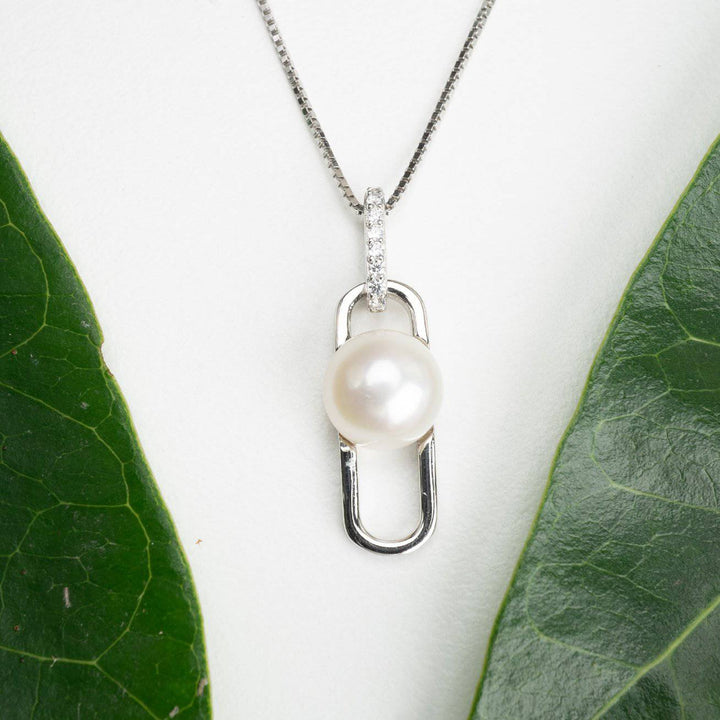 New Yorker Freshwater Pearl Necklace WN00107 - PEARLY LUSTRE