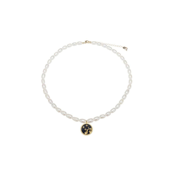 New Yorker Libra Freshwater Pearl Necklace WN00153 - PEARLY LUSTRE