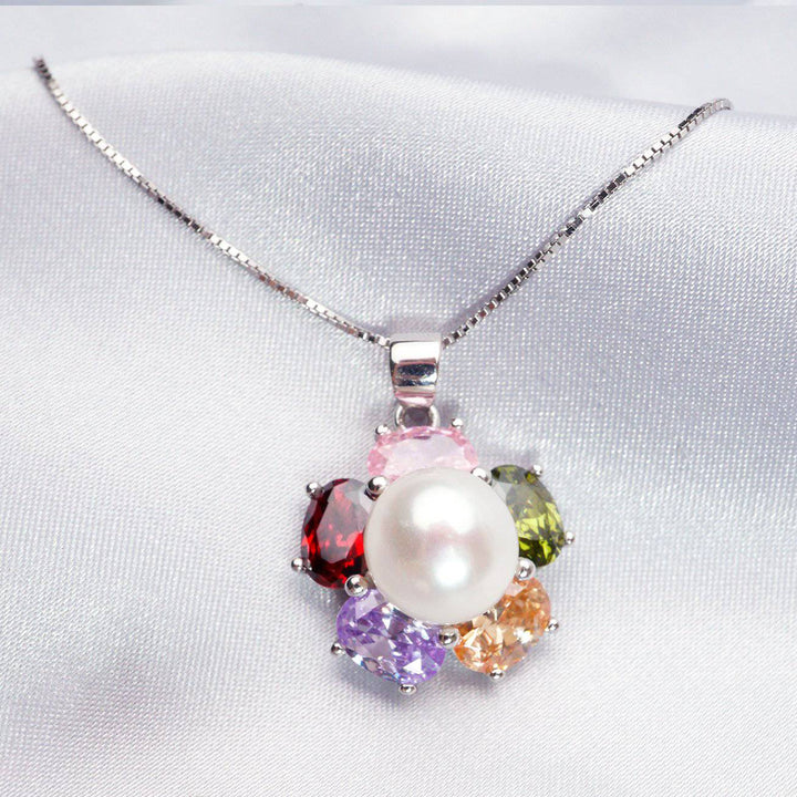 Garden City Freshwater Pearl Necklace WN00067 | Wonderland Collection - PEARLY LUSTRE