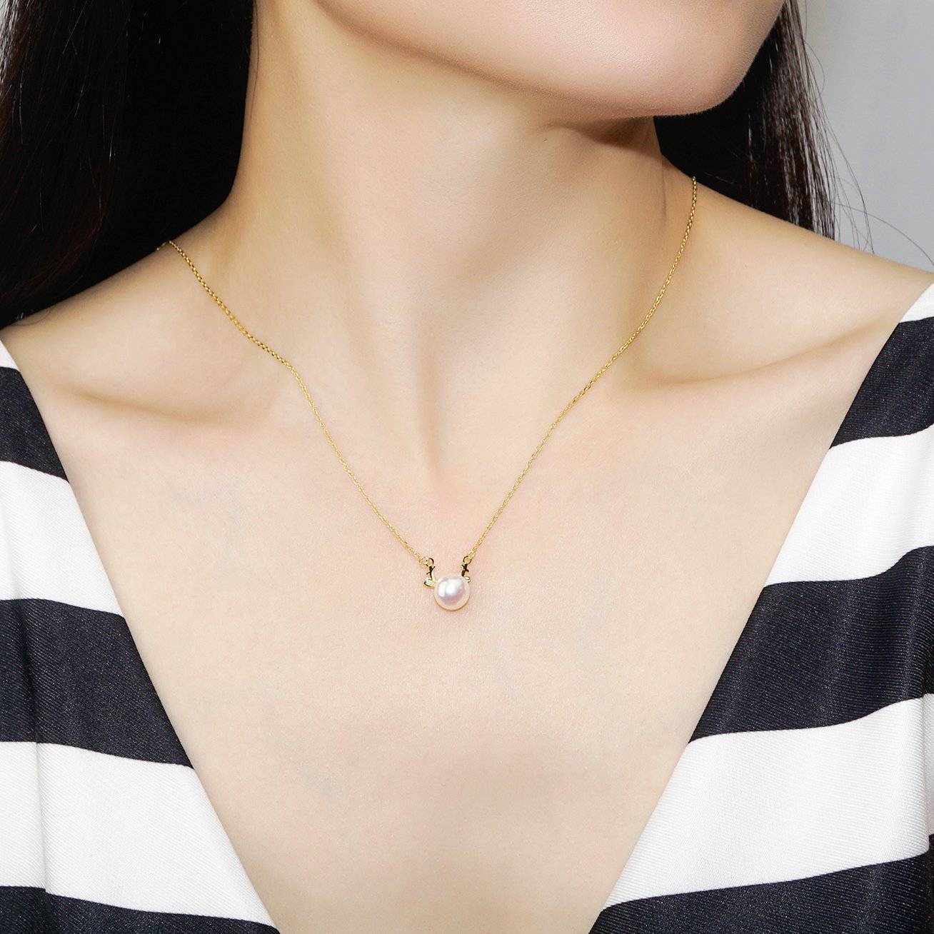 Wonderland Freshwater Pearl Necklace WN00101 - PEARLY LUSTRE