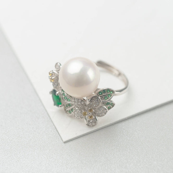 Garden City Edison Pearl Ring WR00002 | Elegant Collection - PEARLY LUSTRE