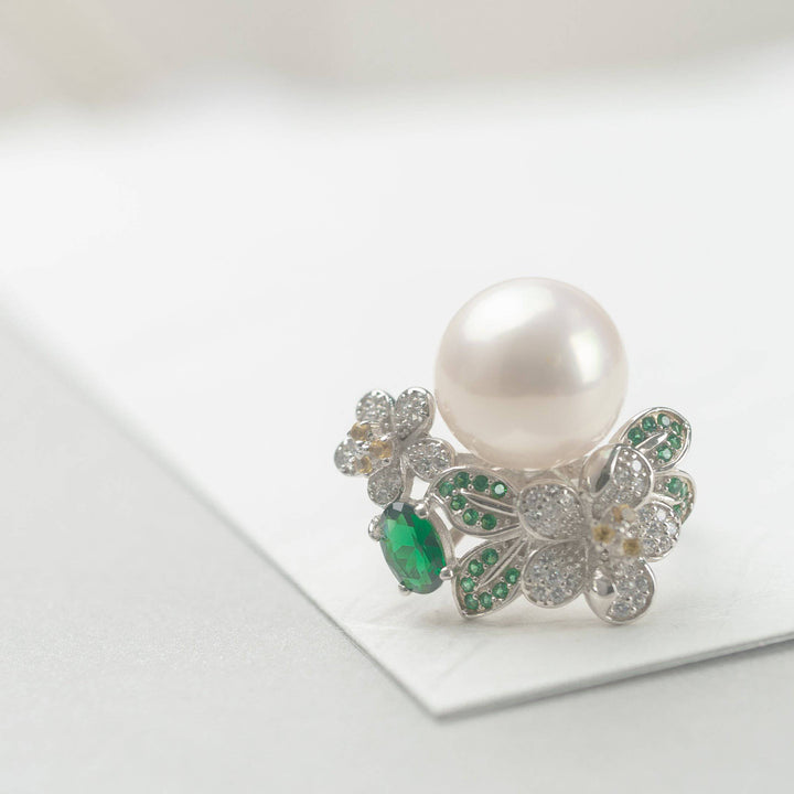 Garden City Edison Pearl Ring WR00002 | Elegant Collection - PEARLY LUSTRE