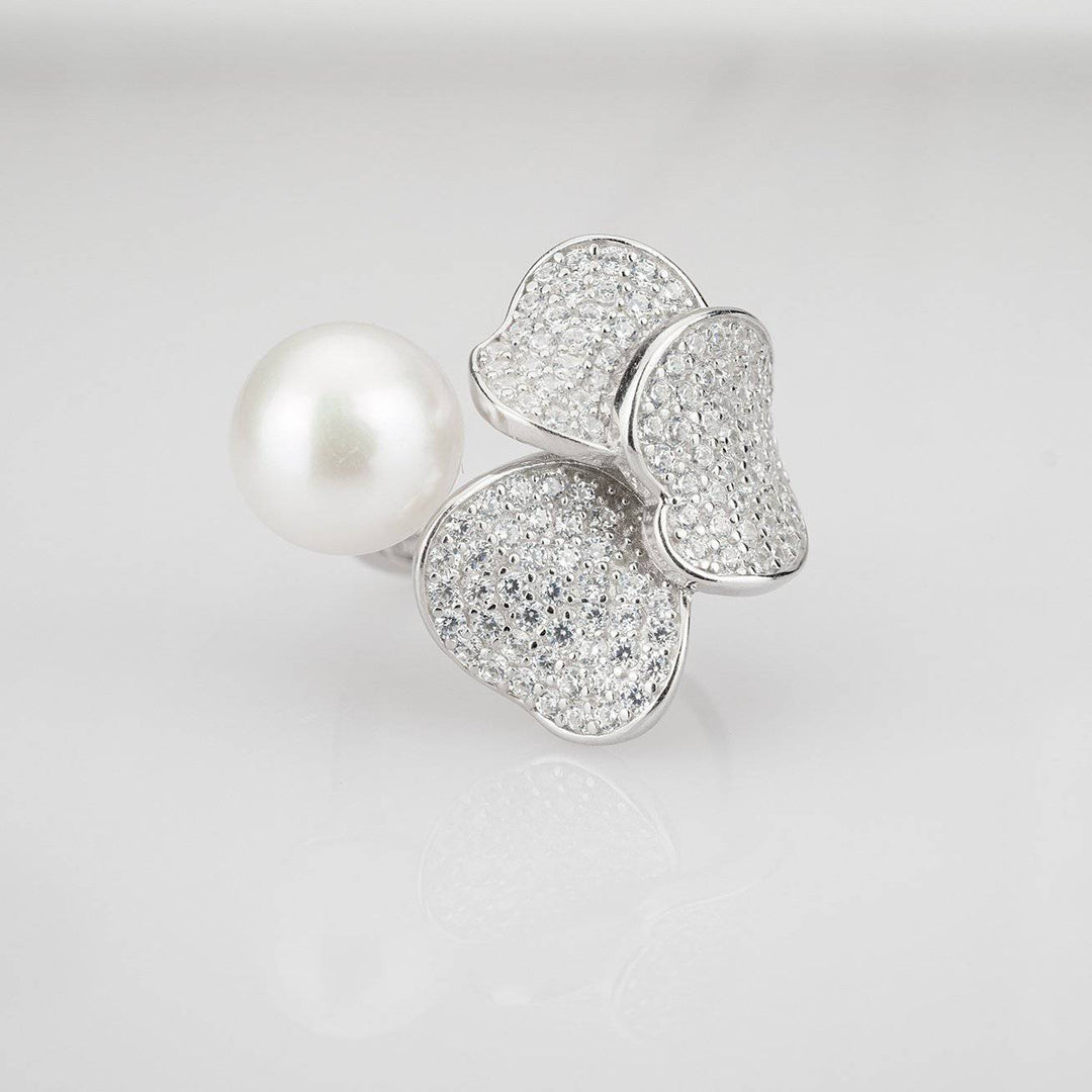 Elegant Freshwater Pearl Ring WR00036 | GARDENS - PEARLY LUSTRE