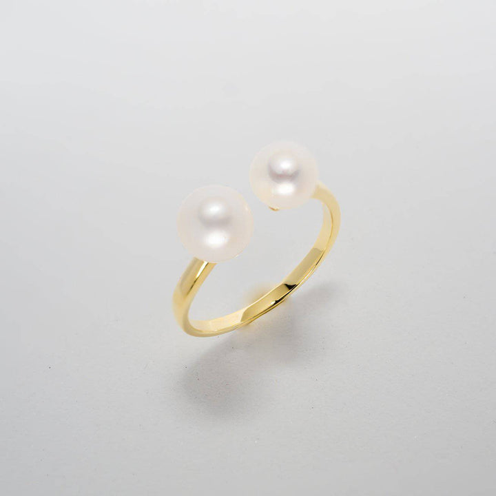 Elegant Freshwater Pearl Ring WR00109 - PEARLY LUSTRE