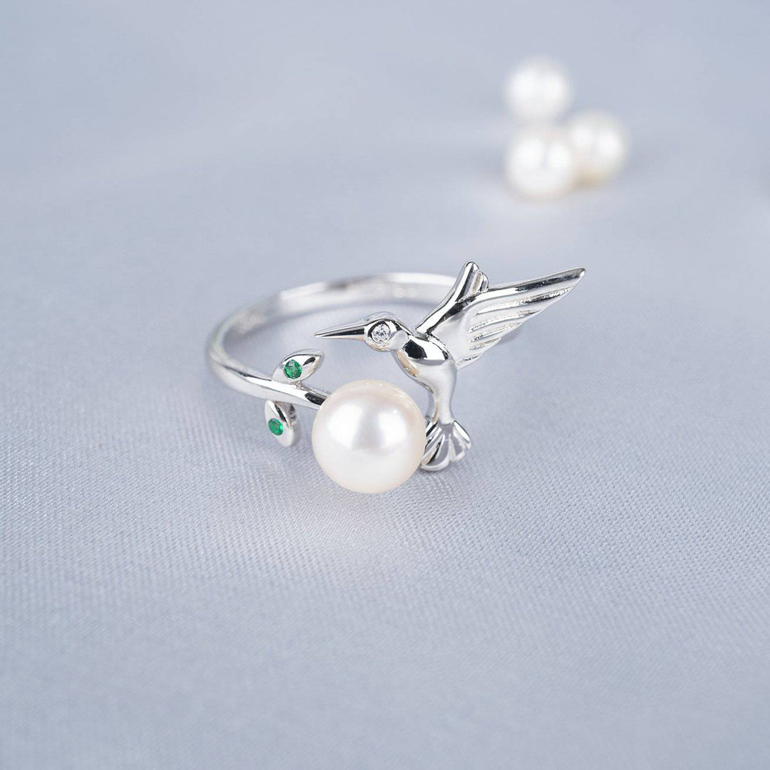 Wonderland Freshwater Pearl Ring WR00067 - PEARLY LUSTRE