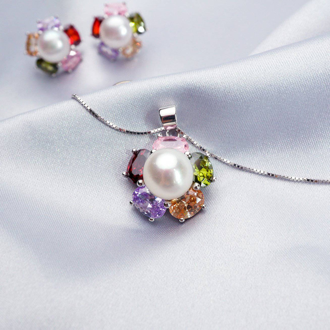 Garden City Freshwater Pearl Set WS00006 | Wonderland Collection - PEARLY LUSTRE