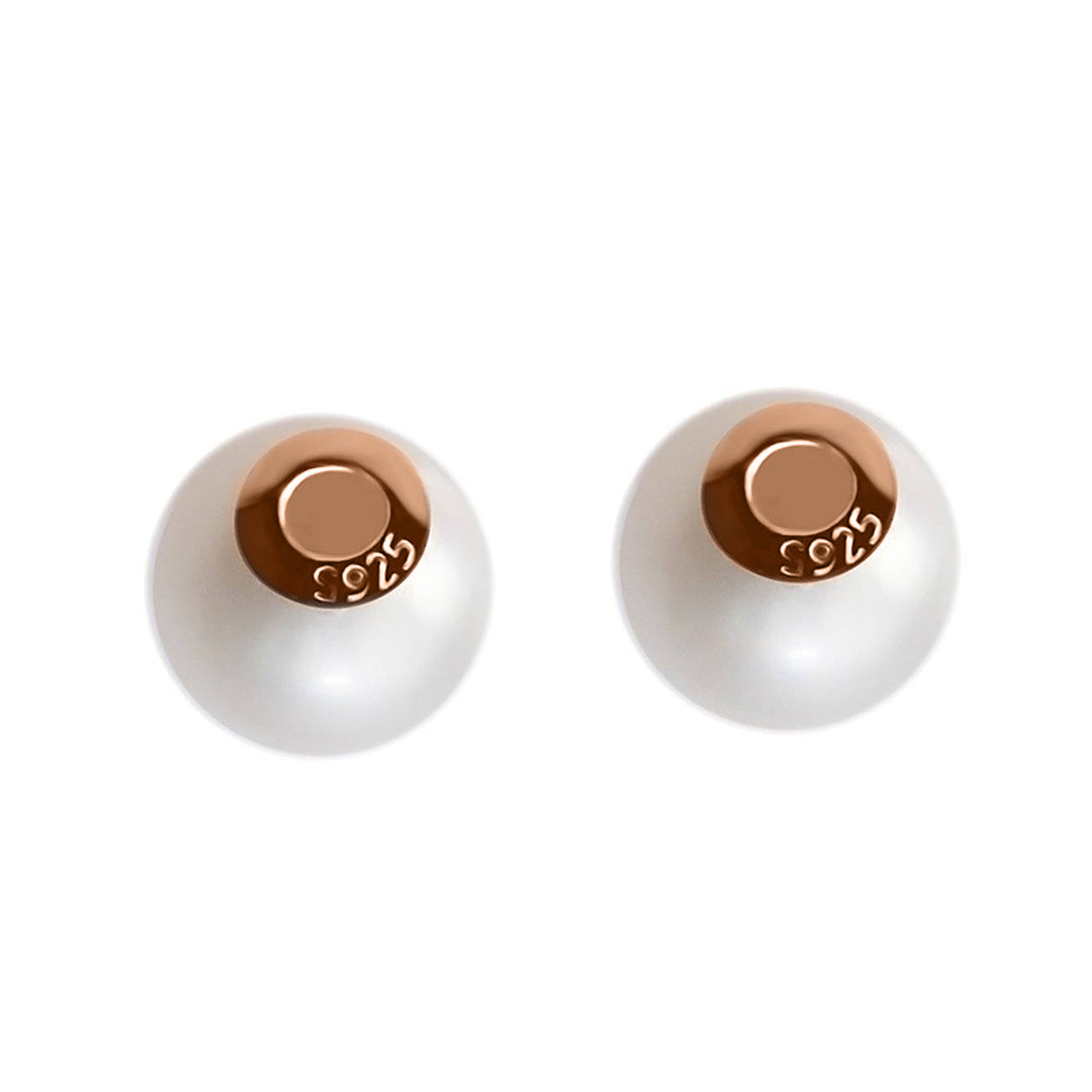 Freshwater Pearl Earrings Backstopper WA00001 - PEARLY LUSTRE