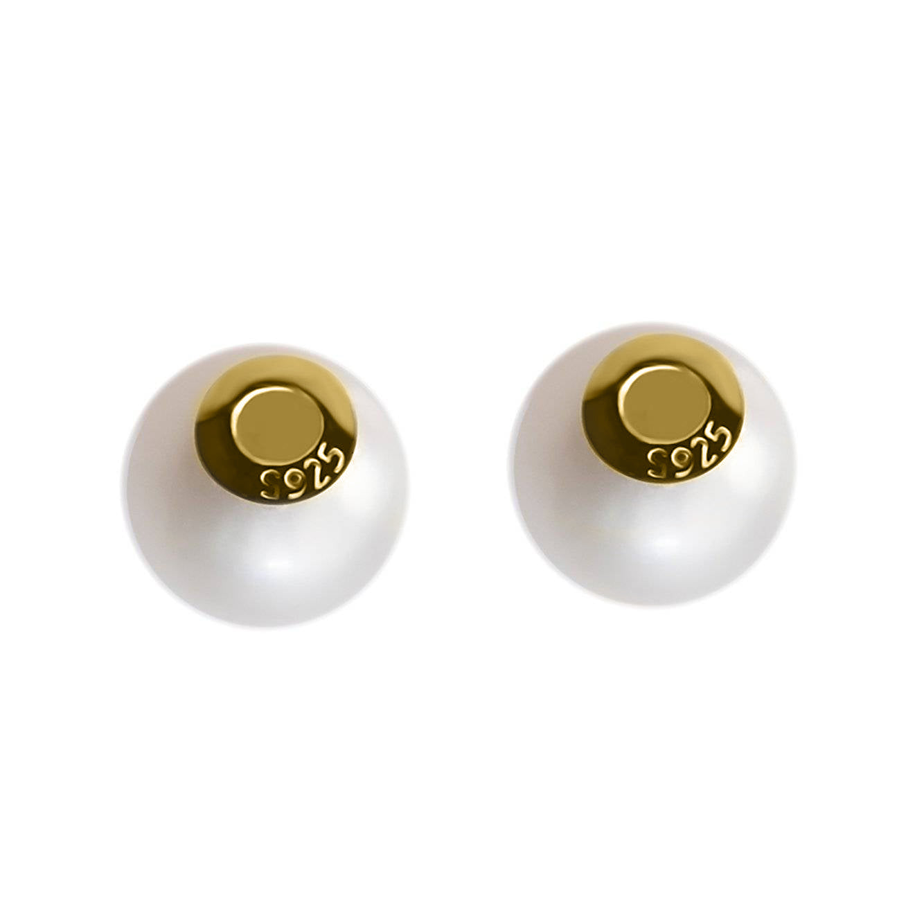 Freshwater Pearl Earrings Backstopper WA00001 - PEARLY LUSTRE