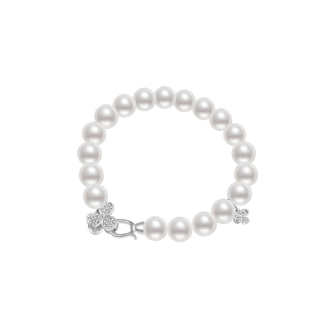 Elegant Freshwater Pearl Bracelet WB00013 | GARDENS - PEARLY LUSTRE