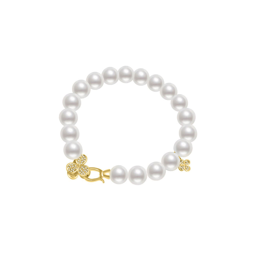 Elegant Freshwater Pearl Bracelet WB00030 | GARDENS - PEARLY LUSTRE
