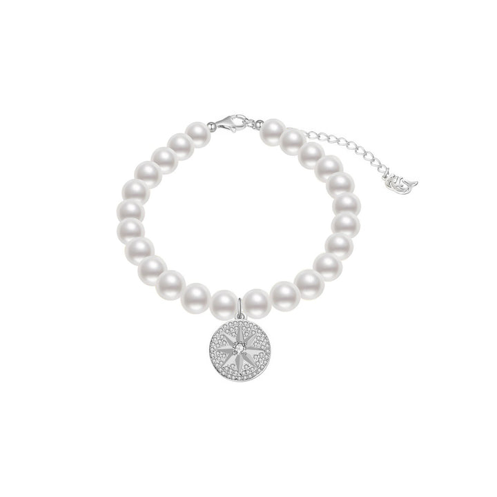 Elegant Freshwater Pearl Bracelet WB00051 - PEARLY LUSTRE