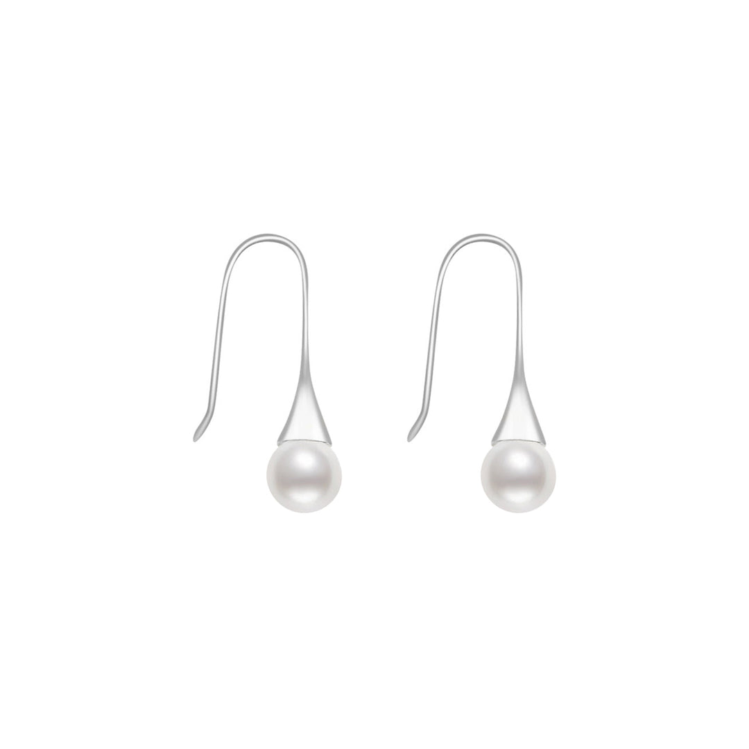 Elegant Freshwater Pearl Earrings WE00033 - PEARLY LUSTRE