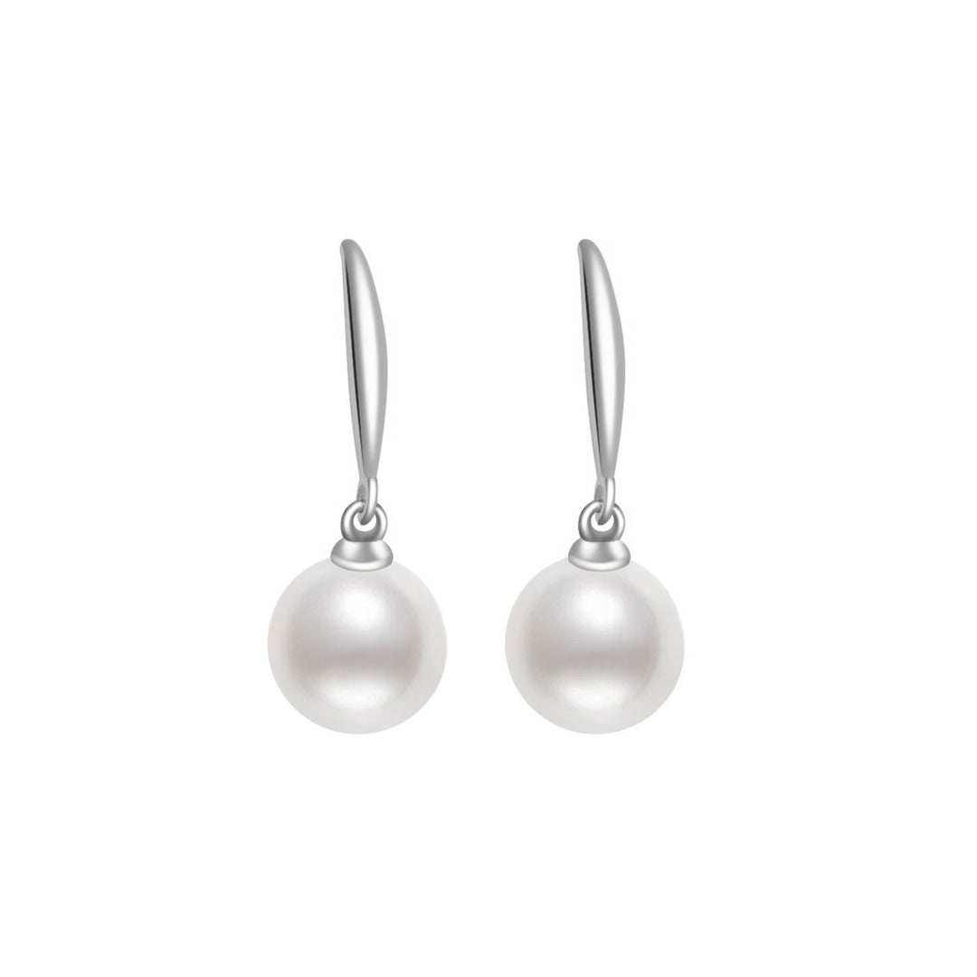 Elegant Freshwater Pearl Earrings WE00106 - PEARLY LUSTRE