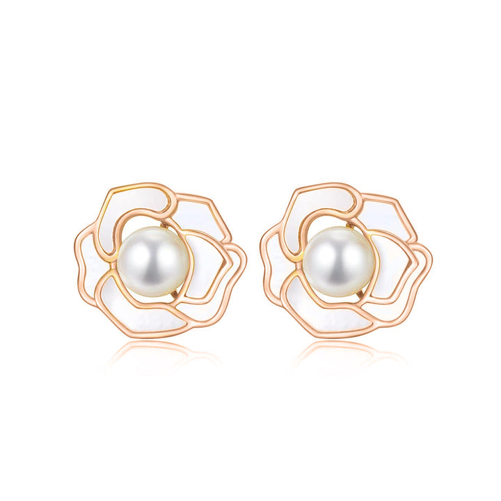 Garden City Freshwater Pearl Earrings WE00372 | Elegant Collection - PEARLY LUSTRE