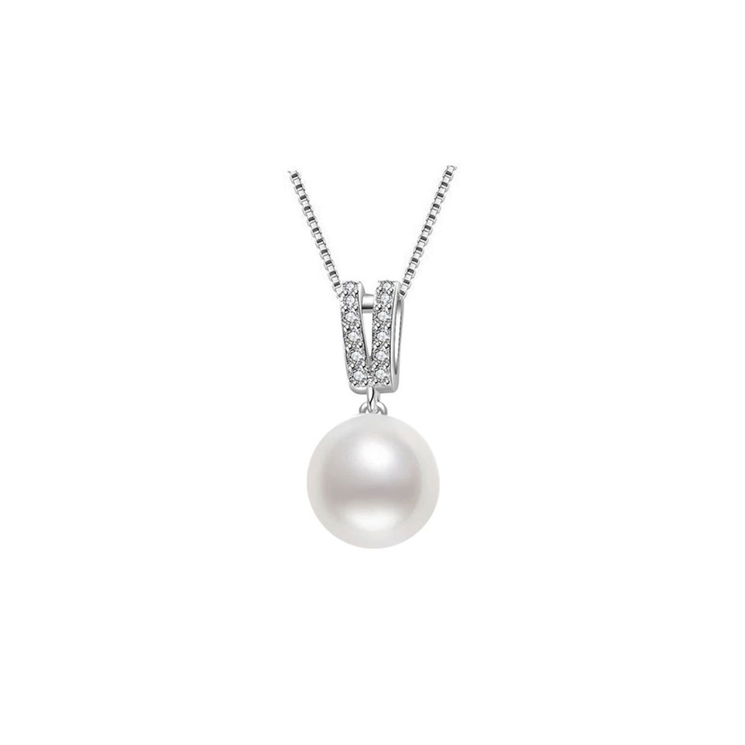 Elegant Freshwater Pearl Necklace WN00053 - PEARLY LUSTRE