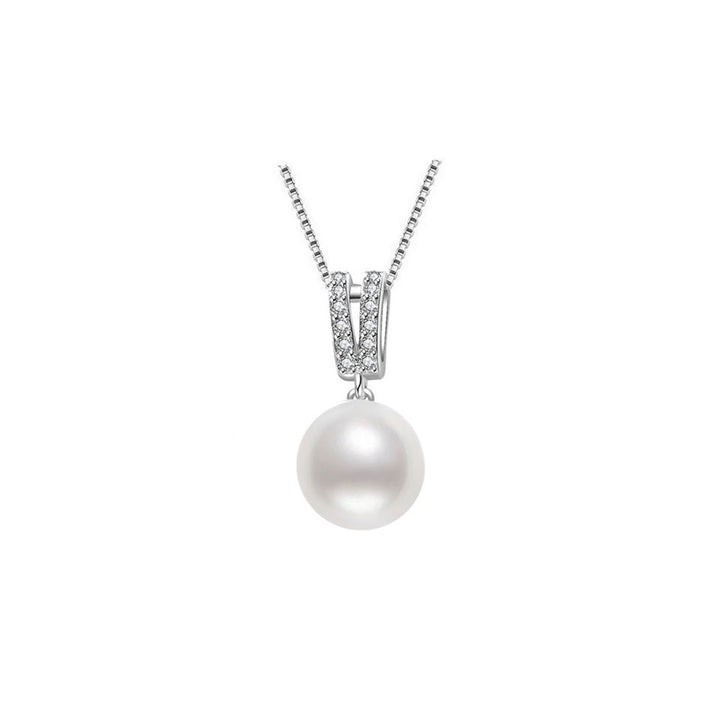 Elegant Freshwater Pearl Necklace WN00053 - PEARLY LUSTRE