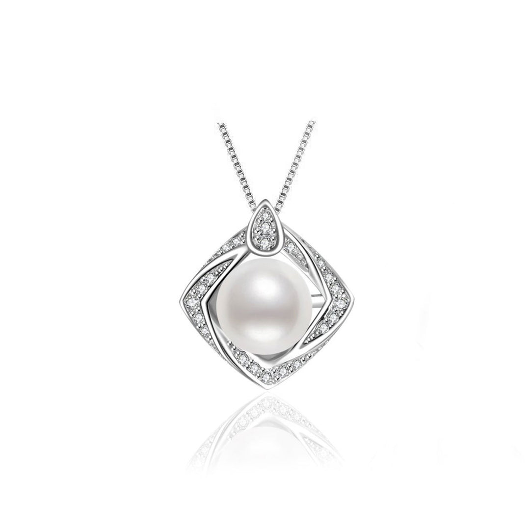 Elegant Freshwater Pearl Necklace WN00063 - PEARLY LUSTRE
