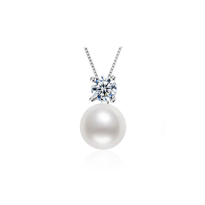 Elegant Freshwater Round Pearl Necklace WN00268 - PEARLY LUSTRE