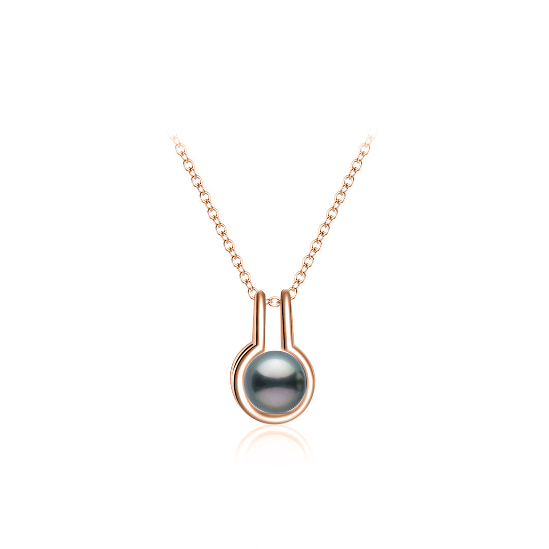 New Yorker Tahitian Pearl Necklace WN00308 - PEARLY LUSTRE