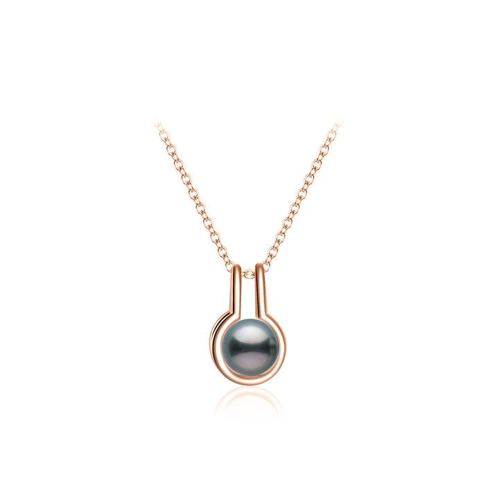 New Yorker Tahitian Pearl Necklace WN00308 - PEARLY LUSTRE