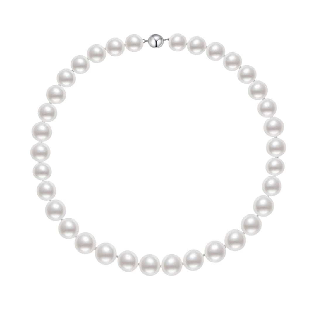 Top Lustre 18k Gold Edison Pearl Necklace KN00043 - PEARLY LUSTRE