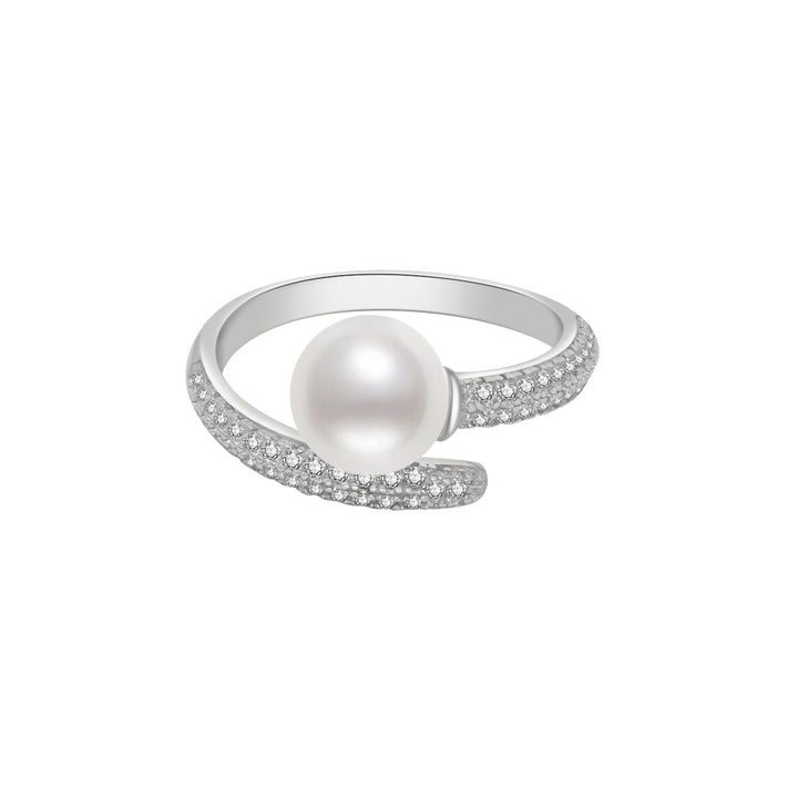 Elegant Freshwater Pearl Ring WR00023 - PEARLY LUSTRE