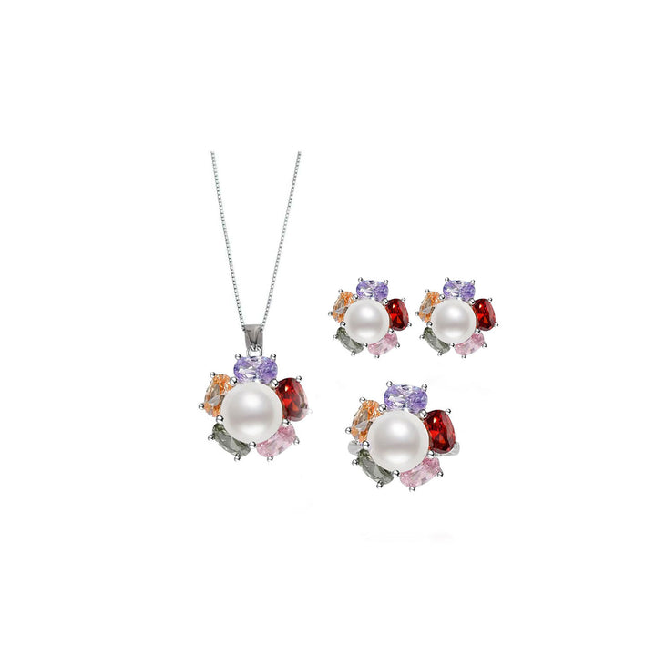 Garden City Freshwater Pearl Set WS00006 | Wonderland Collection - PEARLY LUSTRE