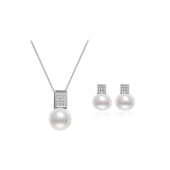 Elegant Freshwater Pearl Set WS00036 - PEARLY LUSTRE